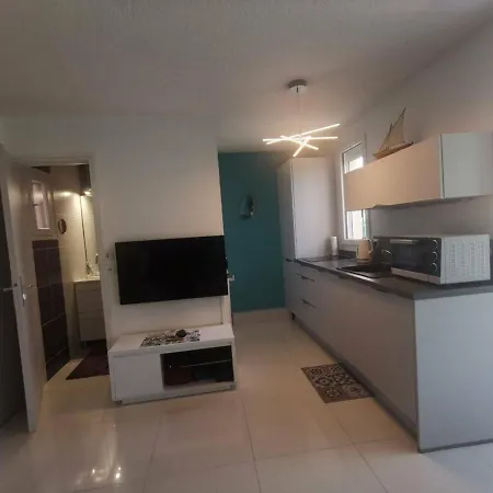 T2 Climatisé, Proche Mer, Parking, Terrasse, Pour 2 Personnes à - Fr-1-607-109 * Agde