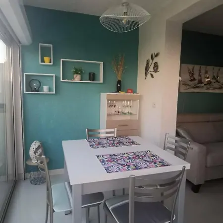 T2 Climatise, Proche Mer, Parking, Terrasse, Pour 2 Personnes A - Fr-1-607-109 아그